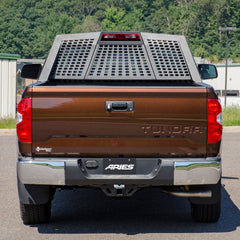 ARIES 1110115 Switchback Black Aluminum Headache Rack, Select Toyota Tundra