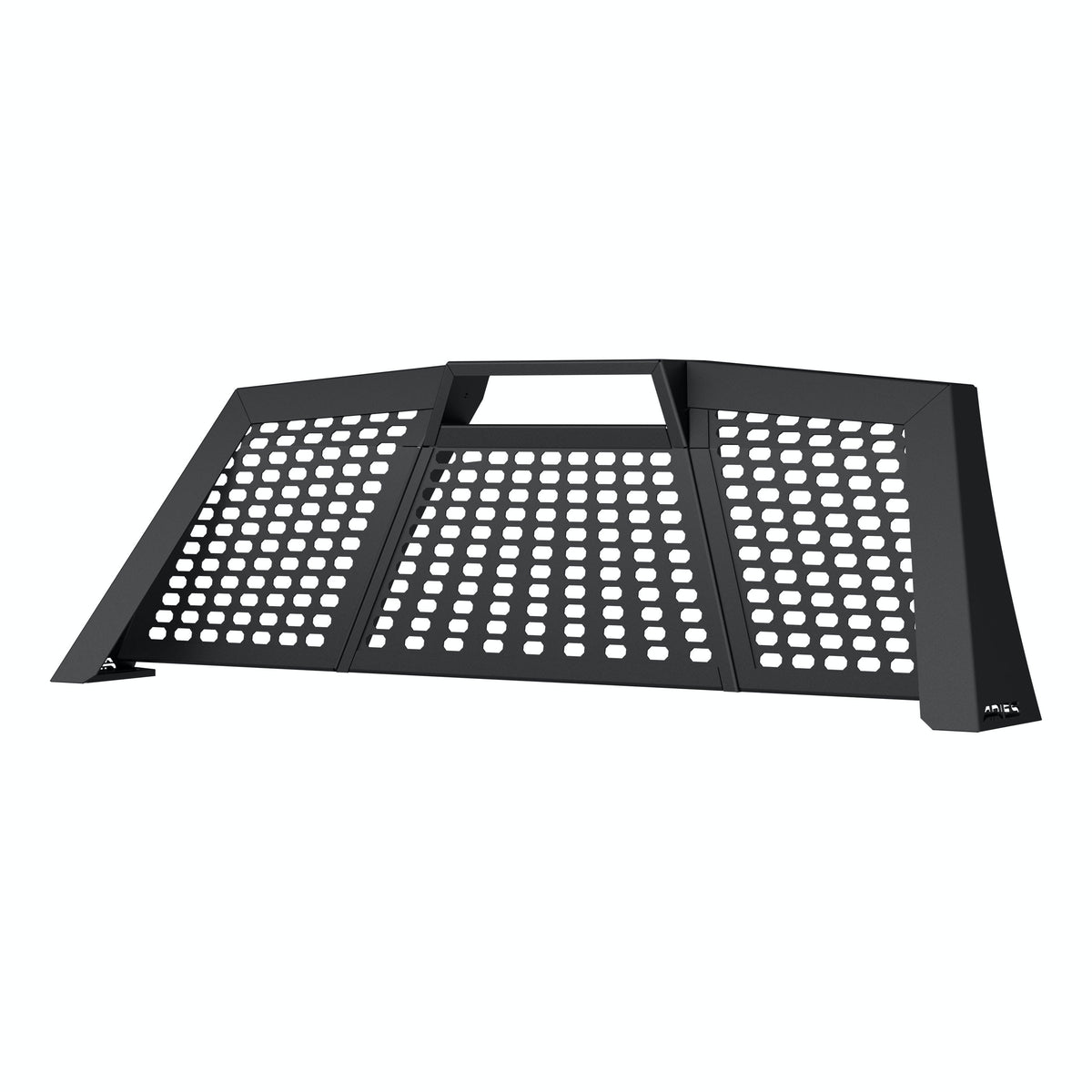 ARIES 1110115 Switchback Black Aluminum Headache Rack, Select Toyota Tundra