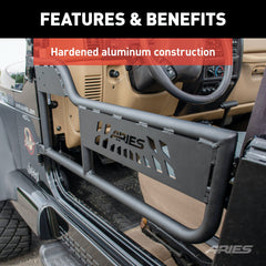 ARIES 1500100 Jeep Wrangler TJ Aluminum Tube Doors