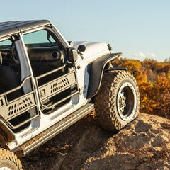 ARIES 1500200 Jeep Wrangler JL, Gladiator Aluminum Front Tube Doors