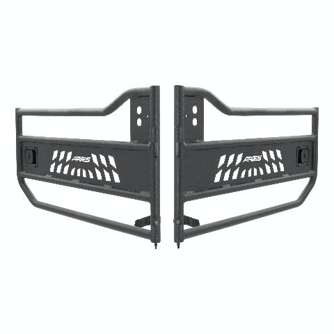 ARIES 1500200 Jeep Wrangler JL, Gladiator Aluminum Front Tube Doors