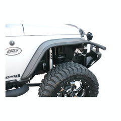 ARIES 1500201 Jeep Wrangler JK Black Aluminum Front Fender Flares