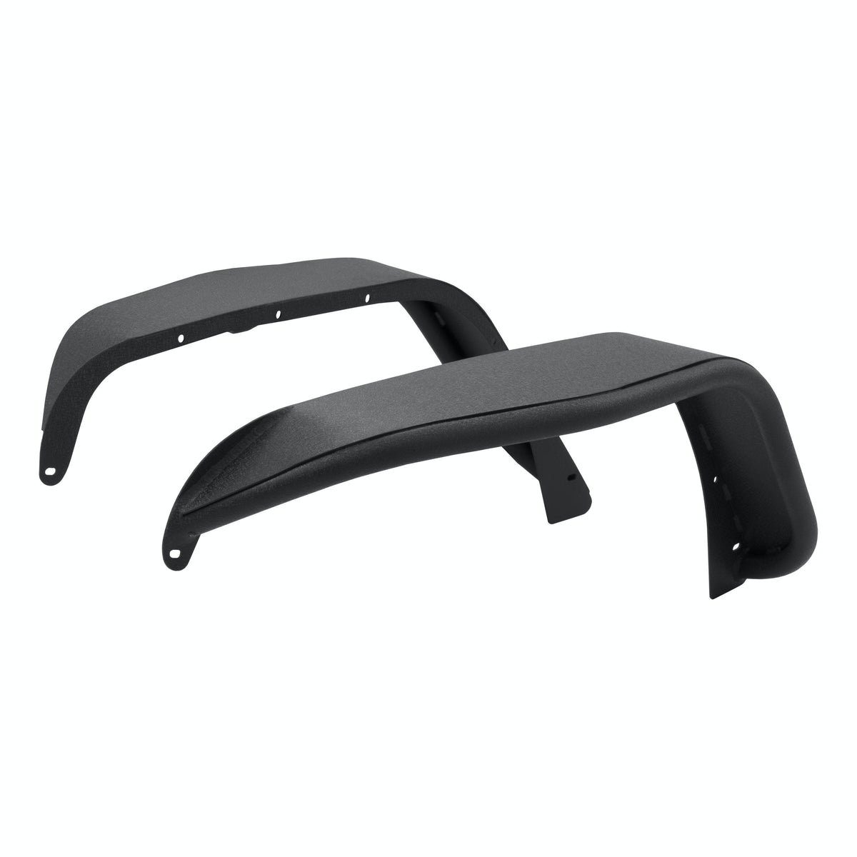 ARIES 1500201 Jeep Wrangler JK Black Aluminum Front Fender Flares