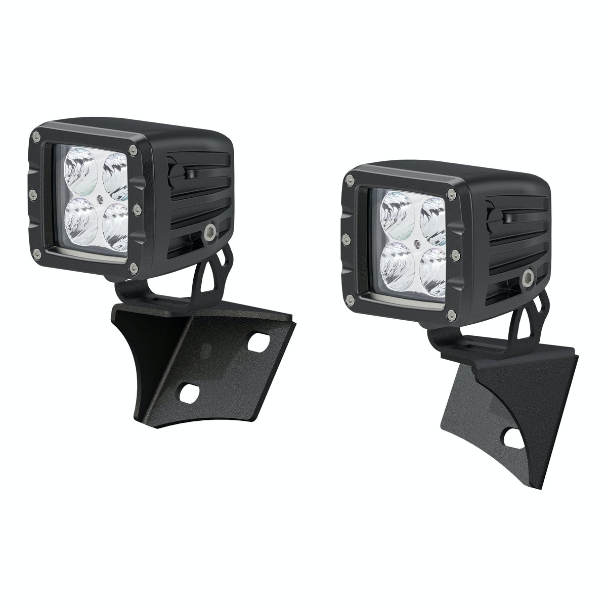 ARIES 1501304 Jeep JK Windshield Lights and Brackets