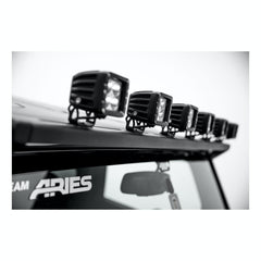 ARIES 15914 Jeep JK Roof Light Mounting Brackets and Crossbar