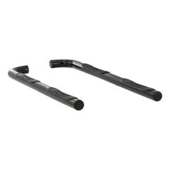 ARIES 201002 3" Round Black Steel Side Bars, Select Jeep Liberty
