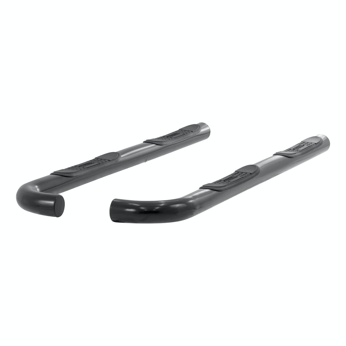 ARIES 201002 3" Round Black Steel Side Bars, Select Jeep Liberty