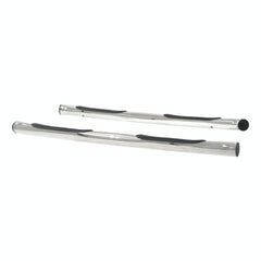 ARIES 201005-2 3" Round Polished Stainless Side Bars, Select Jeep Liberty