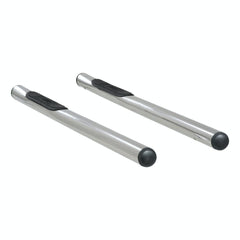 ARIES 202001-2 3" Round Polished Stainless Side Bars, Select Toyota Tacoma