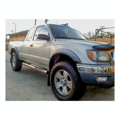 ARIES 202001-2 3" Round Polished Stainless Side Bars, Select Toyota Tacoma