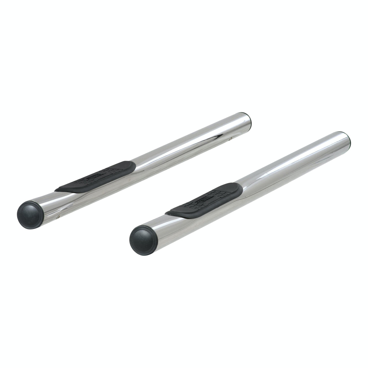 ARIES 202001-2 3" Round Polished Stainless Side Bars, Select Toyota Tacoma