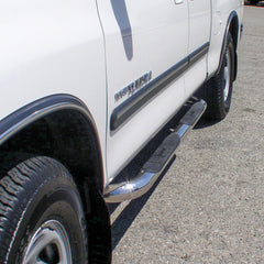 ARIES 202003-2 3" Round Polished Stainless Side Bars, Select Toyota Tundra