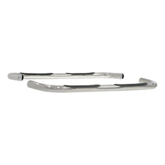 ARIES 202003-2 3" Round Polished Stainless Side Bars, Select Toyota Tundra