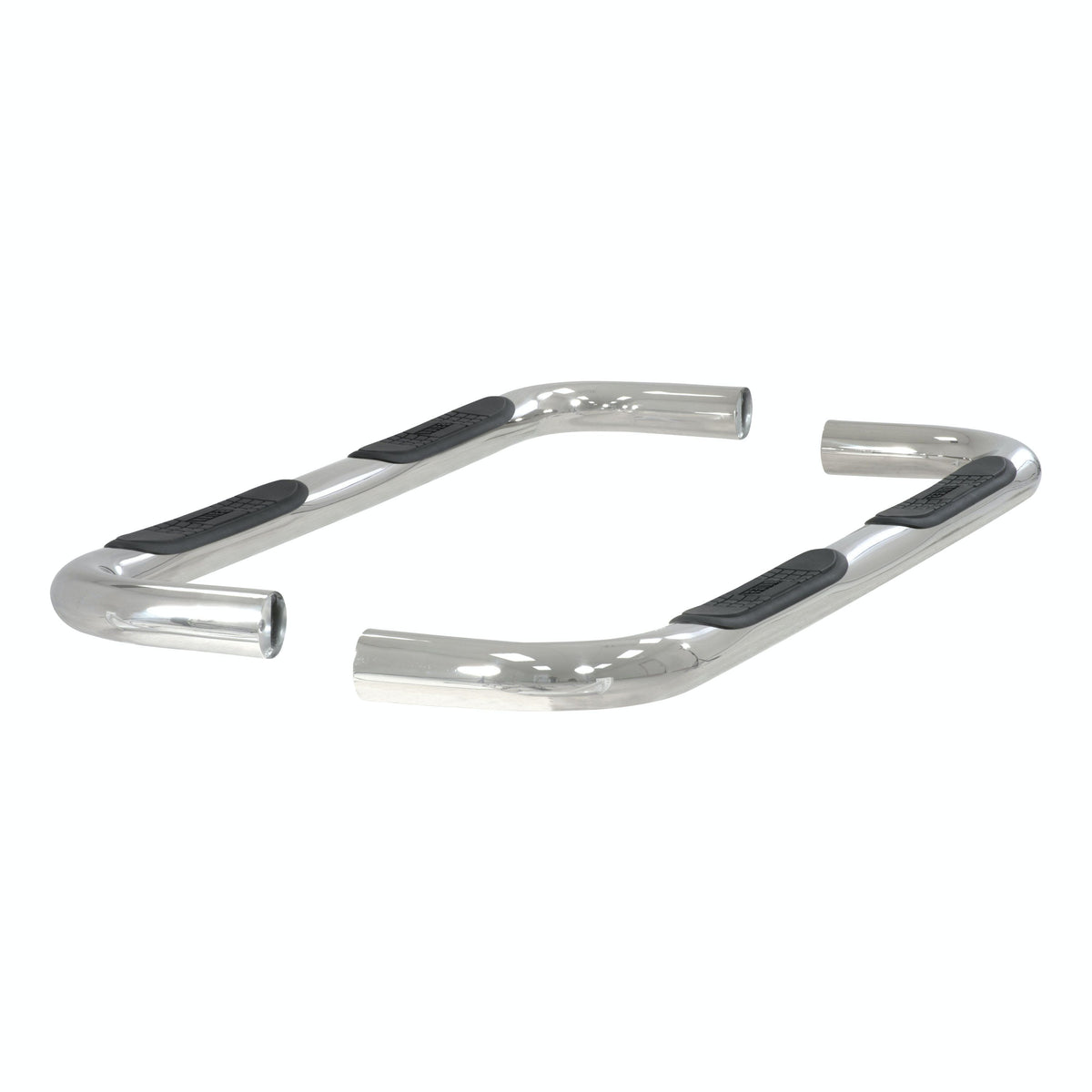 ARIES 202003-2 3" Round Polished Stainless Side Bars, Select Toyota Tundra