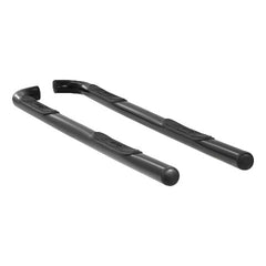 ARIES 202004 3" Round Black Steel Side Bars, Select Toyota Tacoma