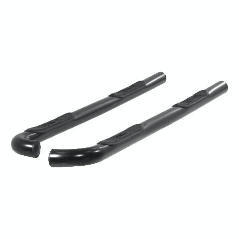 ARIES 202004 3" Round Black Steel Side Bars, Select Toyota Tacoma