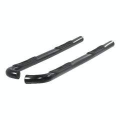 ARIES 202004 3" Round Black Steel Side Bars, Select Toyota Tacoma