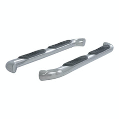 ARIES 202008-2 3" Round Polished Stainless Side Bars, Select Toyota Tacoma