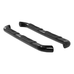 ARIES 202008 3" Round Black Steel Side Bars, Select Toyota Tacoma