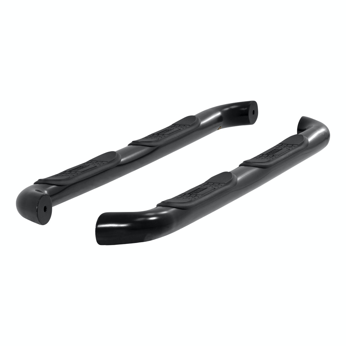 ARIES 202008 3" Round Black Steel Side Bars, Select Toyota Tacoma
