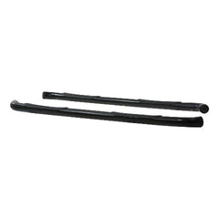 ARIES 202009 3" Round Black Steel Side Bars, Select Toyota Tacoma