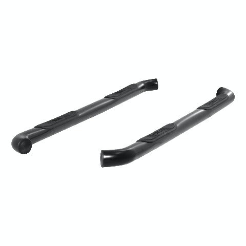 ARIES 202009 3" Round Black Steel Side Bars, Select Toyota Tacoma