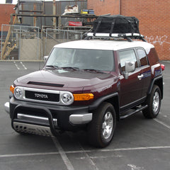ARIES 202011 3" Round Black Steel Side Bars, Select Toyota FJ Cruiser