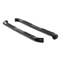 ARIES 202012 3" Round Black Steel Side Bars, Select Toyota Tundra