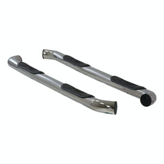 ARIES 202012-2 3" Round Polished Stainless Side Bars, Select Toyota Tundra