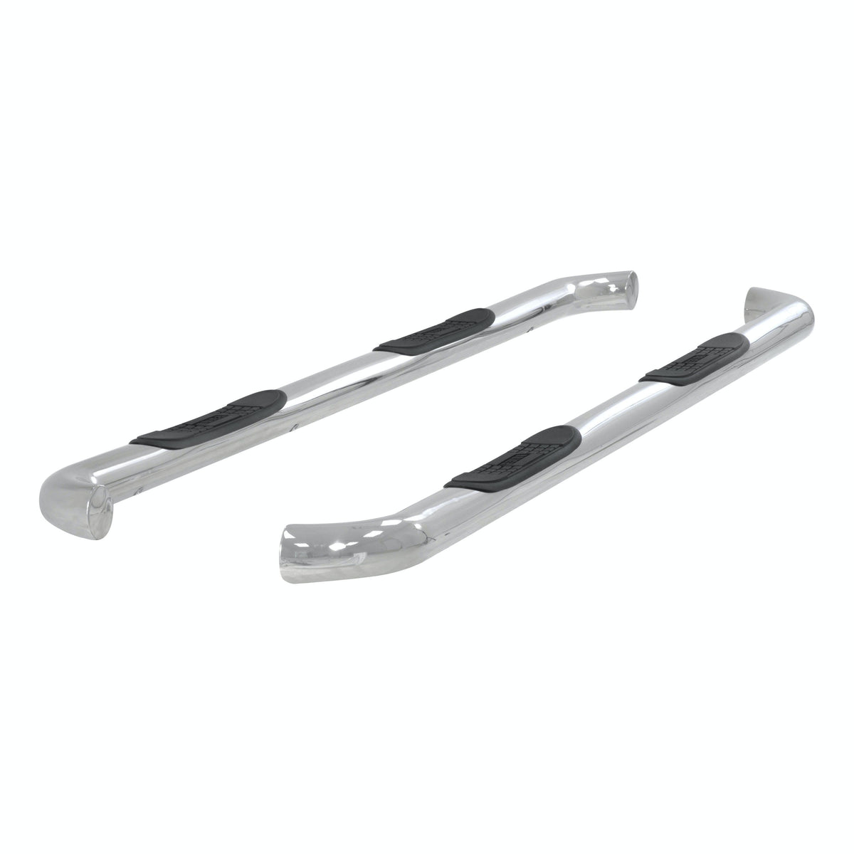 ARIES 202013-2 3" Round Polished Stainless Side Bars, Select Toyota Tundra