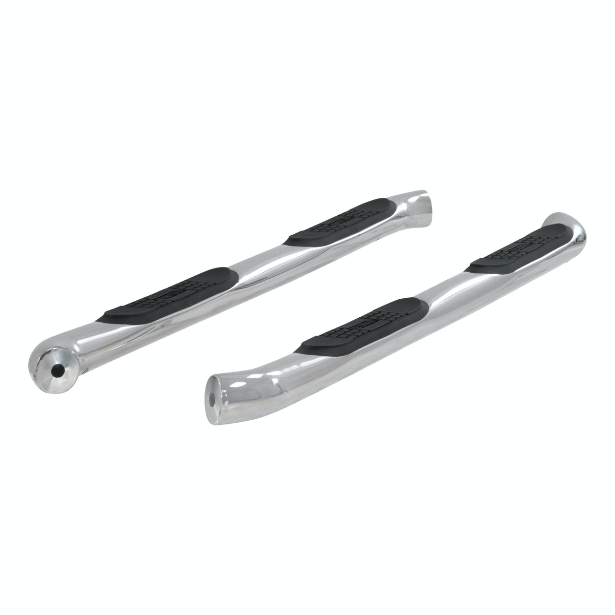 ARIES 202019-2 3" Round Polished Stainless Side Bars, Select Toyota Highlander