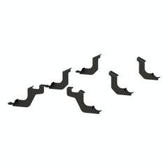 ARIES 202022 3" Round Black Steel Side Bars, Select Toyota 4Runner