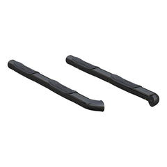 ARIES 202022 3" Round Black Steel Side Bars, Select Toyota 4Runner