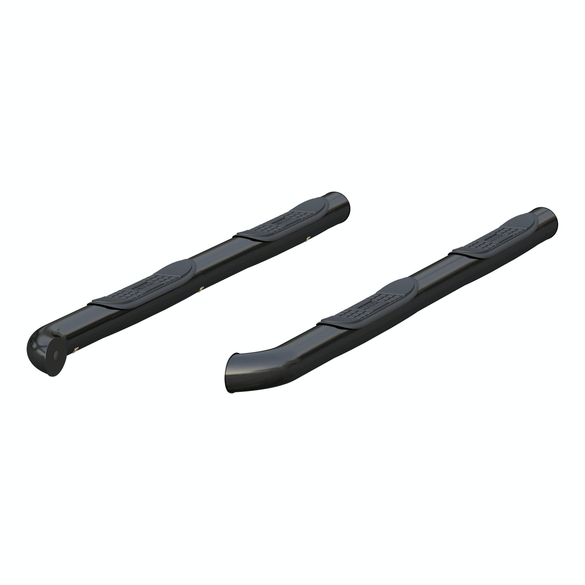 ARIES 202022 3" Round Black Steel Side Bars, Select Toyota 4Runner