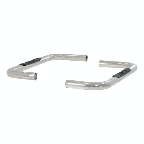 ARIES 203001-2 3" Round Polished Stainless Side Bars, Select Ford Bronco, F-150