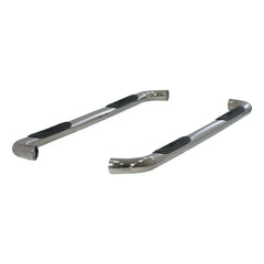 ARIES 203006-2 3" Round Polished Stainless Side Bars, Select Ford Excursion, F-250, F-350
