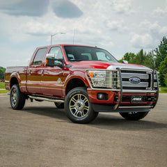 ARIES 203006-2 3" Round Polished Stainless Side Bars, Select Ford Excursion, F-250, F-350