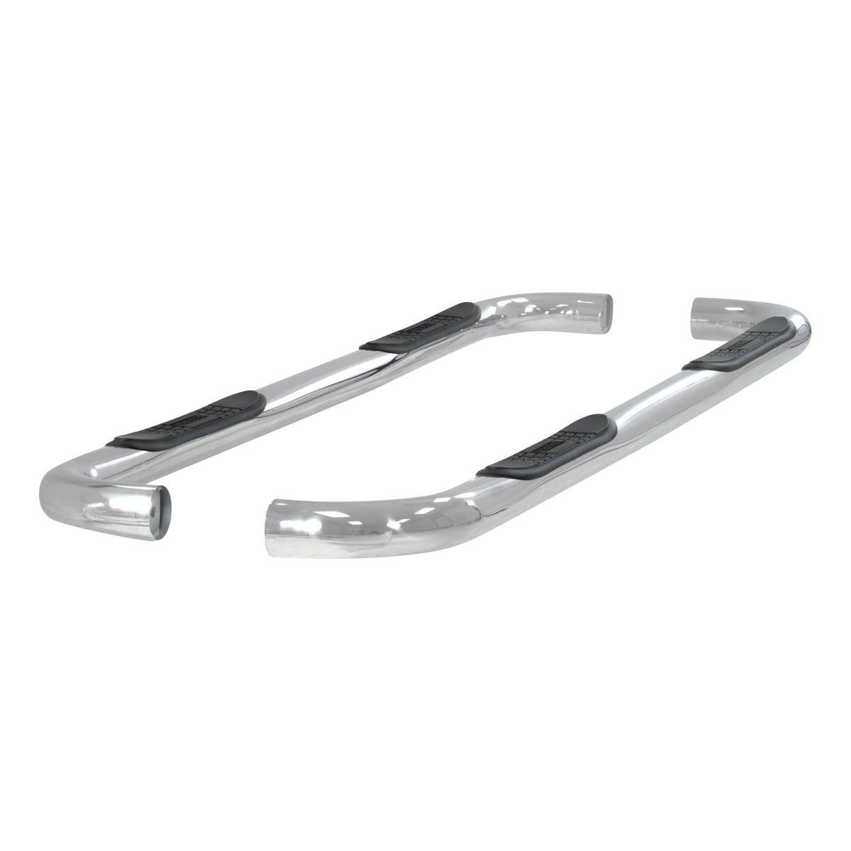 ARIES 203009-2 3" Round Polished Stainless Side Bars, Select Ford F-150