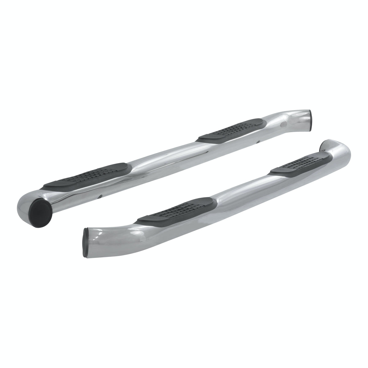 ARIES 203015-2 3" Round Polished Stainless Side Bars, Select Ford F-150, Lincoln Mark LT