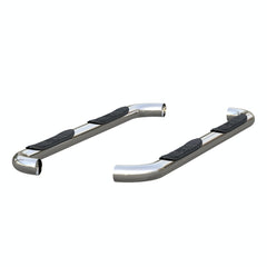 ARIES 203025-2 3" Round Polished Stainless Side Bars, Select Ford F-250, F-350 Super Duty