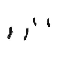 ARIES 203025 3" Round Black Steel Side Bars, Select Ford F-150, F-250, F-350 Super Duty
