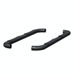 ARIES 203025 3" Round Black Steel Side Bars, Select Ford F-150, F-250, F-350 Super Duty