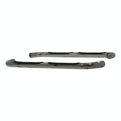 ARIES 203033-2 3" Round Polished Stainless Side Bars, Select Mazda B-Series, Ford Ranger