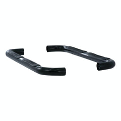 ARIES 203033 3" Round Black Steel Side Bars, Select Mazda B-Series, Ford Ranger