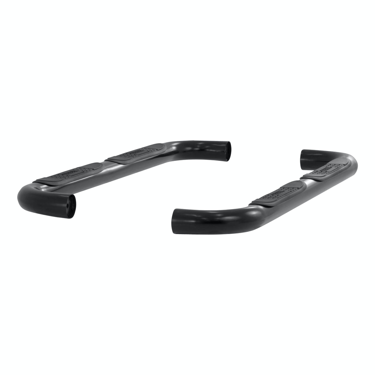 ARIES 203033 3" Round Black Steel Side Bars, Select Mazda B-Series, Ford Ranger