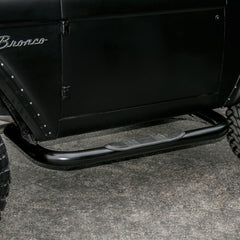 ARIES 203038 3" Round Black Steel Side Bars, Select Ford Bronco