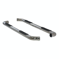 ARIES 203039-2 3" Round Polished Stainless Side Bars, Select Ford F-150
