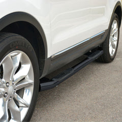 ARIES 203041 3" Round Black Steel Side Bars, Select Ford Explorer