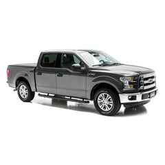 ARIES 203043 3" Round Black Steel Side Bars, Select Ford F-150, F-250, F-350 Super Duty