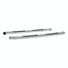 ARIES 203044-2 3" Round Polished Stainless Side Bars, Select Ford F-150, F-250, F-350